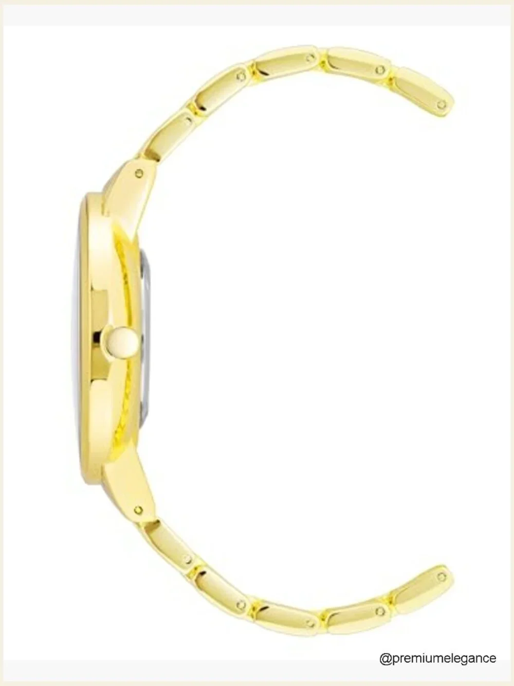 Crystal Accented Bracelet Watch with Mineral Lens